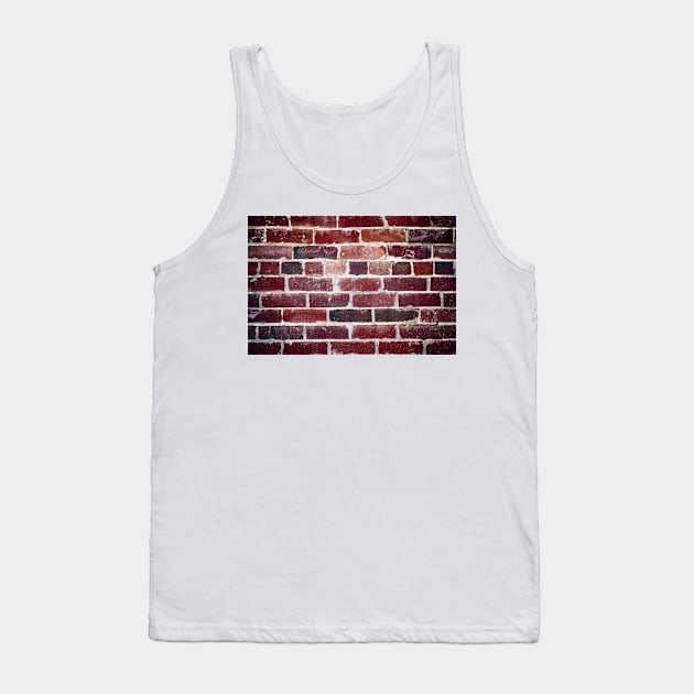 Old Brick Wall Tank Top by Andonaki